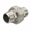 Union nippel/nippel flad tætning ptfe 4408/316l 20 bar 1/4