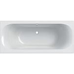 Se GEBERIT badekar 1700x750x450mm smal kant m/ben akryl white hos Elvvs.dk