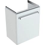 Geberit Renova compact vaskeskab 500x367x604mm 1låge blankpoleret hvid