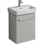 Geberit Renova compact vaskeskab 500x367x604mm 1låge blankpoleret lysgrå