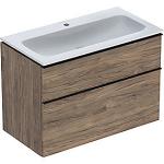 Geberit Icon møbelpakke 900x480x630mm 2skuffer nøddetræ hickory