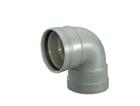 Wafix plus pp bøjning 88,5° x 50 mm grå