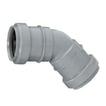 Wafix plus pp bøjning 45° x 32 mm grå