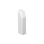Endestykke SL 20/70 venstre hvid RAL9010