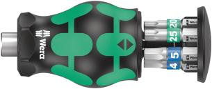 Wera kraftform kompakt stubby magasin 3 6 dele