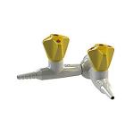 BROEN-LAB Firevejs Press/Turn-ventil Slange med Ø12 mm rørstuds, Vægmonteret