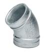 Victaulic firelock no.003 bøjning 45° 76,1mm galvaniseret