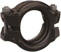 Victaulic style 907 kobling hdpe kobling 90 x 88,9mm sort glat pe/ogs rille