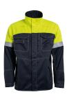 Fr jakke 573088 gul/marine s
