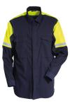 Fr skjorte 577091 gul/marine xs