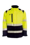 Fr vinterjakke u/met 510193 gul/mar 4xl