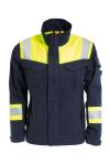 Fr jakke metalfri 603081 gul/marine s