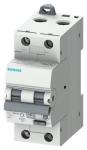 Siemens 5SU13247FP16 FI-afbryder/ledningsafbryder Sikringsstørrelse = 2, 2-polet, 16 A, 0,03 A, 10 A, IP20