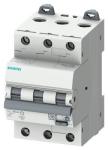 Siemens 5SU13367FP06 FI-afbryder/ledningsafbryder Sikringsstørrelse = 3, 3-polet, 6 A, 0,03 A, 6 A, IP20