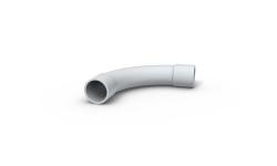 20MM (3/4) BØJNING HALOGENFRI HVID
