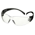 3m securefit 100 beskyttelsesbrille sf101af-blk-eu sorte stænger klar linse 5 stk