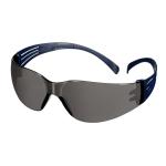 3m securefit 100 beskyttelsesbrille anti-dug blå grå linse