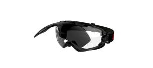3m gogglegear 6000 scotchgard klar linse m flip-up grå din 5 linse