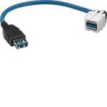 Usb 3.0 type a indsats f. keystone m55