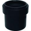 Peh stikmuffe geberit 56/50 mm o-ring sort