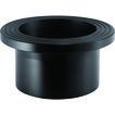 Peh påsvejsningsstykke geberit 125 mm til flange sort