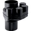Peh spildevandsopsamler geberit ø110/56 mm sort