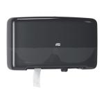 Tork dispenser mini jumbo toiletpapir twin sort t2 555508 billede