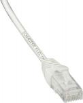 Patchkabel cat.6 for utp 28awg 2,0m hvid lszh kappe med helstøbte tyller i begge ender