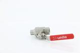 Unite kuglehane w 1.4408 fb muffe/nippel 11/4