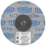 Sammenpressede kompaktrondel quick-change rondel 76 x r 6 c fine p