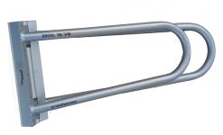 Falzsid vinkeldobbeltfalser 220 mm med kunststofbakker
