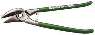 Freund universal pladesaks 260 mm venstre med plast dyppet greb