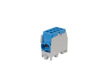 Hlak klemme 1p 25mm1 m al/cu blå
