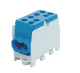 Hlak klemme 25-1/2 m2, al/cu blå billede