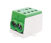 Hlak klemme 70-1/2 m2 grøn al/cu