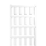 Slimfix lednings- og kabelmærke 4.1 - 4.9 mm 21 x 7.4 mm hvid