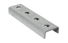 Strut u-formet samlelaske (bup1000) 175x50x21,5mm