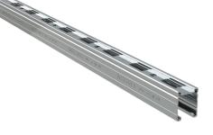 Rapidstrut profilskinne ds5 (bup1000) 3m 2,0mm 41x51