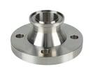 Henco flangetilslutning ø75mm x dn50 rustfrit stål