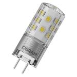 Se Osram Parathom LED Pin 4,5W 827 (470 lumen), GY6,35, klar, dæmpbar (=40w) hos Elvvs.dk