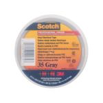 Scotch 35 grå farvebestandig mærke- og isolationstape flammehæmmende 19 mm x 20 m & 0.18 mm tyk
