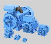 Trefaset asynkronmotor m3aa 200mlb 4