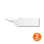 Slice afgraterblade konkav 10484 2 pak