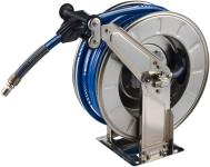 Faicom rustfri slangeopruller 20 m. 3/8 150° 400 bar med slange