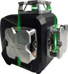 Elma laser x360-3 med 3 stk. 360 grønne linjer for ekstra synlighed