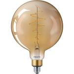 Billede af Philips LED Globepære Giant G200, 6,5W, E27, Guld, (470 lumen), dæmpbar (=40w)