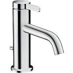 forkromet bundventil med tud 130mm hndvaskarmatur one axor hansgrohe