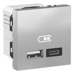 Usb charger type a + type c