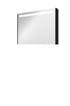 Sanibell proline spejlskab med led belysning 100 x 74 cm matsorte sidepaneler
