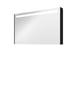 Sanibell proline spejlskab med led belysning 120 x 74 cm matsorte sidepaneler
